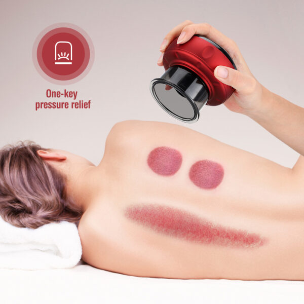 5-in-1 Smart Dynamic Cupping,Electric Vacuum Cupping Massage Body Cups Anti-Cellulite Therapy Massager For Body Electric Guasha Scraping Fat Burning Slimming - Image 4