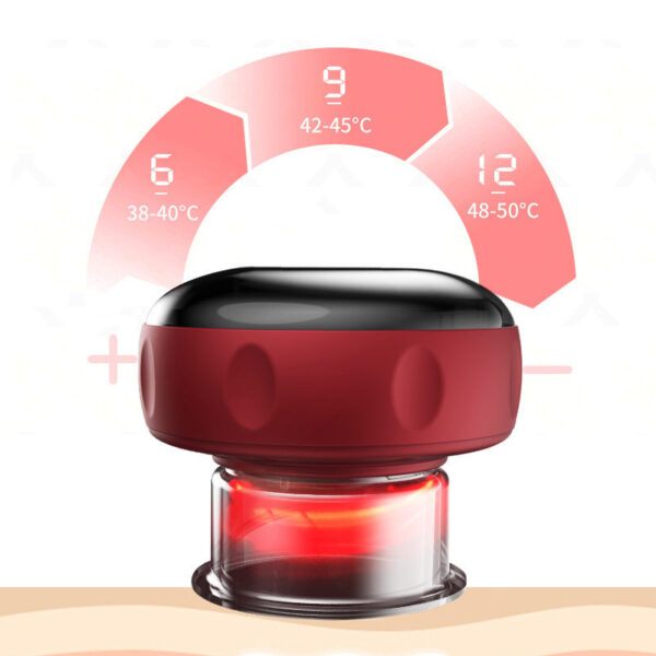 5-in-1 Smart Dynamic Cupping,Electric Vacuum Cupping Massage Body Cups Anti-Cellulite Therapy Massager For Body Electric Guasha Scraping Fat Burning Slimming - Image 9