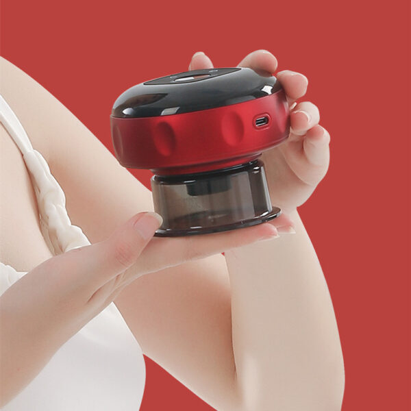 5-in-1 Smart Dynamic Cupping,Electric Vacuum Cupping Massage Body Cups Anti-Cellulite Therapy Massager For Body Electric Guasha Scraping Fat Burning Slimming - Image 10