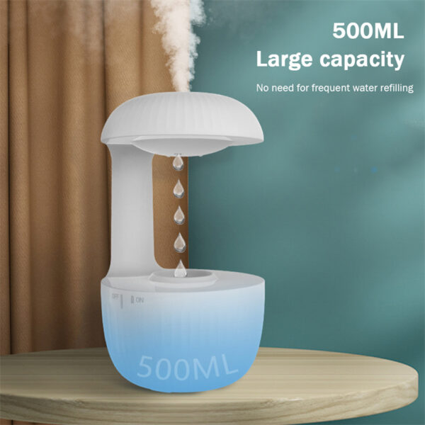 Anti-gravity Air Humidifier Mute Countercurrent Levitating Water Drops Cool Mist Maker Fogger Relieve Fatigue - Image 4